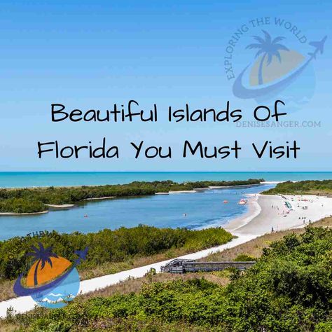 Beautiful Islands Of Florida You Must Visit: https://denisesanger.com/beautiful-islands-of-florida-you-must-visit/ #florida #islands #visitflorida #islandsinflorida #islandvacation Florida Islands, Florida Gulf Coast Beaches, Key West Travel Guide, Hiking In Florida, Caladesi Island State Park, Marco Island Beach, Florida Keys Beaches, Key West Beaches, Gasparilla Island