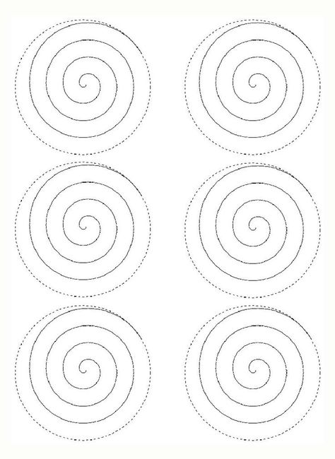 Rose Spiral Template Paper Roses Template, Spiral Template, Roses Template, Christmas Stocking Stuffer Ideas, Paper Flower Video, Free Paper Flower Templates, Felt Flower Template, Paper Spiral, Giant Paper Roses