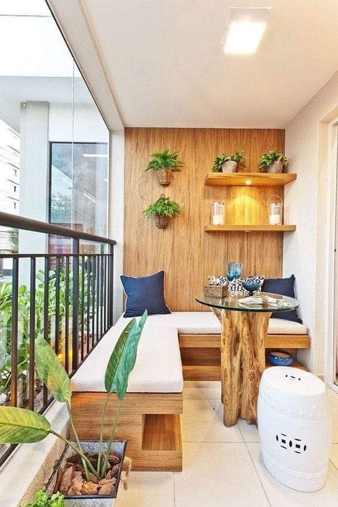 Indian Apartment, Balcon Mic, Simple Couch, Narrow Balcony, Veranda Design, Small Apartment Balcony Ideas, Balcony Design Ideas, Small Balcony Garden, House Balcony Design