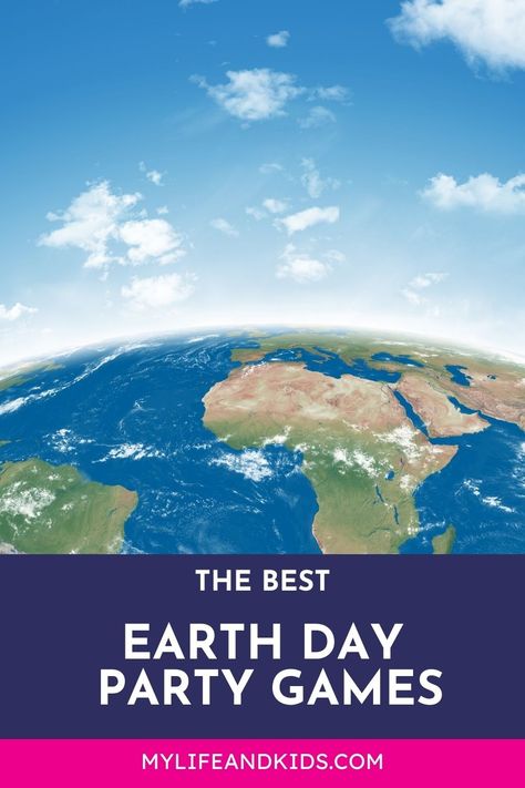 Whether you're hosting an Earth Day party at home or helping to plan the classroom party at school, I have you covered with these Earth Day Party games for kids and adults. I've even included a few Minute to Win It games. Perfect for preschoolers, elementary school kids and even tweens, teens and adults. Earth Day Party, Earth Day Games, Earth Games, Party Games For Kids, Minute To Win, Minute To Win It Games, Party At Home, Pool Games, Love The Earth