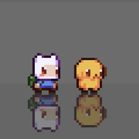 Adventure Time - Finn & Jake 2D pixelArt Pixel Characters Design, Cute Pixel Art Character, Pixel Art For Games, 32x32 Pixel Art Characters, 16 Pixel Art, Pixel Art Reference, 2d Game Character Design, 8 Bit Characters, Adventure Time Pixel Art