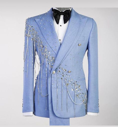 Luxury Suits For Men, Rhinestone Suit, Men Wedding Suits, Prom Men, Sequin Suit, Custom Made Prom Dress, Pants Custom, Groom Party, Modern Men