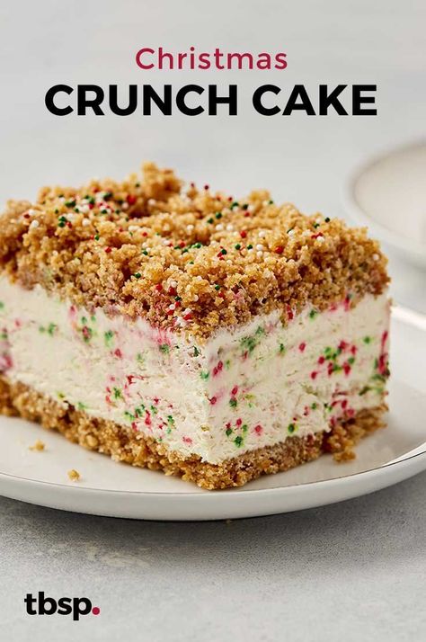 Christmas Crunch, Crunch Cake, A Piece Of Cake, Christmas Food Desserts, Xmas Food, Piece Of Cake, Christmas Cooking, Christmas Snacks, Holiday Cooking