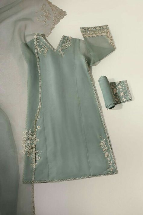 Silk Suits Designs Latest, Silk Suit Design, Cotton Dress Design, Suits Design Latest, Islamic Modest Fashion, Girls Frocks, Eid Photos, Suits Ideas, Agha Noor