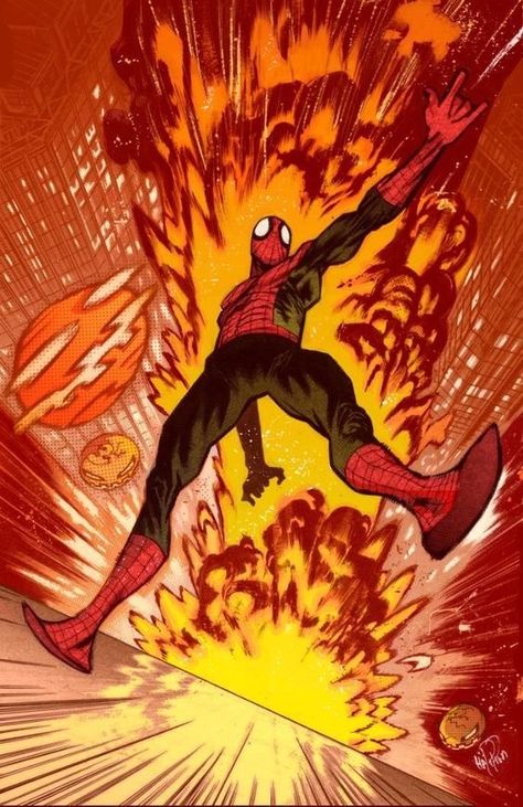 Spiderman Comic Art, All Spiderman, Image Spiderman, Spiderman Artwork, Marvel Artwork, Spiderman Pictures, Marvel Spiderman Art, Spiderman Comic, Marvel Comics Art