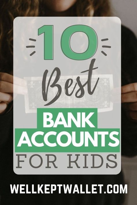 Investing For Kids, Savings Account For Kids, Best Banks For Checking Accounts, Savings For Kids, Teaching Kids Money Management, Kids Saving Money, Teaching Kids Money, Allowance For Kids, Kids Money Management