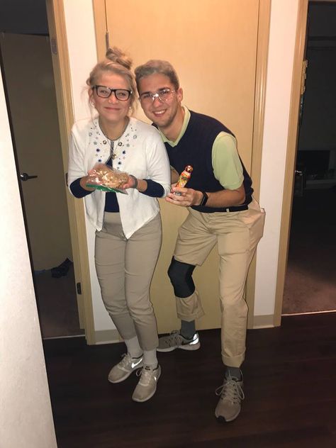 Happy Halloween from Grandma and Grandpa!!! Grandma And Grandpa Halloween Costume, Grandpa Halloween Costume, Old People Costume, Fun Run, Grandma And Grandpa, Themed Outfits, Old People, Happy Halloween, Halloween Costume