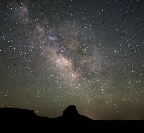 Night Skies, Chaco Canyon, Milky-Way-Fajada-Butte, New Mexico Chaco Canyon, Sky Watch, Beach At Night, Land Of Enchantment, New Mexican, Dark Sky, Light Pollution, The Ruins, Dark Skies