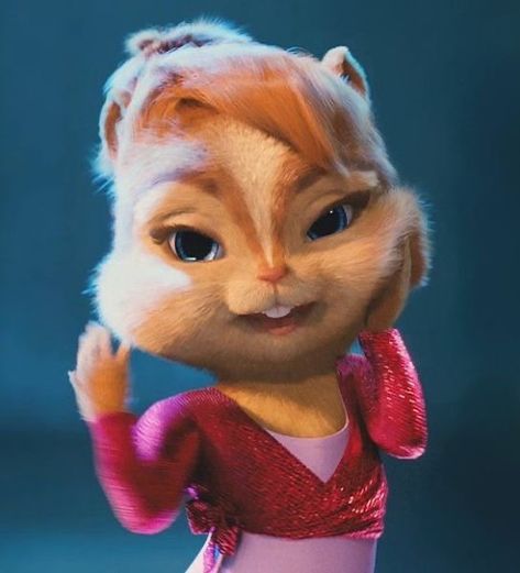 Brittany From Alvin And The Chipmunks, Brittany Miller Chipette, Brittany Chipmunk, Alvin And The Chipmunks Aesthetic, Brittany Alvin And The Chipmunks, Chipettes Brittany, Alvin And The Chipmunks Pfp, Chip Munks, Brittany Chipette