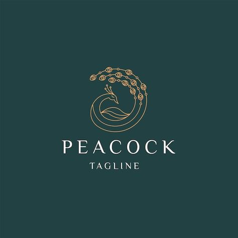 Peacock Logo Design Ideas, Peacock Branding, Peacock Logo Design, Peacock Logo, Best Wishes Card, Logo Icon Design, Floral Logo Design, Logo Design Set, Creative Fashion Photography