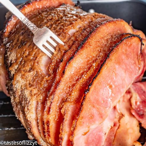 If you've fallen in love with honey baked ham, try making it at home! We'll teach you how to get that famous sugary crunch on your spiral honey ham. #ham #bakedham #honeybaked Honey Baked Ham Recipe Copycat, Copycat Honey Baked Ham, Baked Ham Recipe, Honey Baked Ham Recipe, Ham Recipes Baked, Ham Glaze Recipe, Honey Glazed Ham, Honey Baked, Slow Cooker Ham