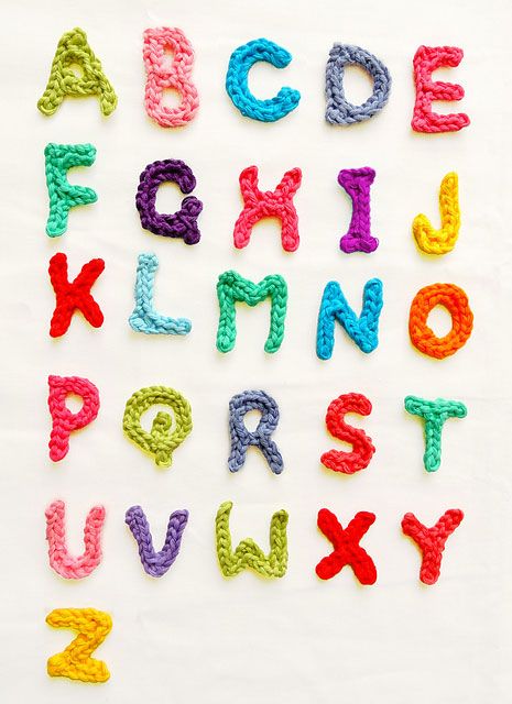 hello, Wonderful - MAKE CROCHET ALPHABET LETTERS free pattern - any creatives out there that wanna make a set for me?  I'll buy them:) thepreschooltoolbox@gmail.com:) Crochet Alphabet Letters, Crochet Letters Pattern, Crochet Alphabet, Crochet Letters, Crochet Embellishments, Confection Au Crochet, Crochet Geek, Crochet Simple, Crochet Diy