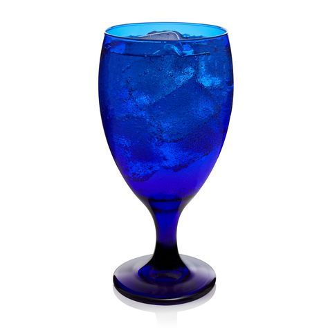 Free 2-day shipping. Buy Libbey Premiere Cobalt Iced Tea Goblet Beverage Glasses, Set of 12 at Walmart.com Blue Drinking Glasses, Beverage Glasses, Pineapple Lemonade, Iced Tea Glasses, Beach Styles, Blue Glassware, Tea Glasses, Glasses Drinking, Water Goblets