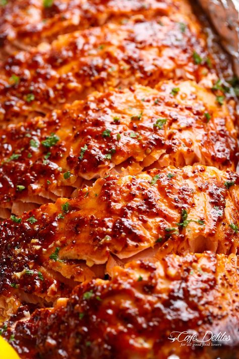 Honey Mustard Salmon In Foil Garlic Butter Honey Mustard Salmon, Salmon Ideas, Salmon In Foil Recipes, Easy Salmon Recipe, Honey Mustard Recipes, Honey Mustard Salmon, Salmon In Foil, Mustard Salmon, Honey Garlic Salmon