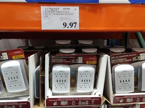 Charging Essentials USB /  AC Charging Outlet - $9.97 #costco #clearance Costco Deals, Iphone Obsession, Cleaning Rags, Bargain Hunter, San Martin, Bedroom Inspirations, Phone Wallpaper, Outlet, Iphone