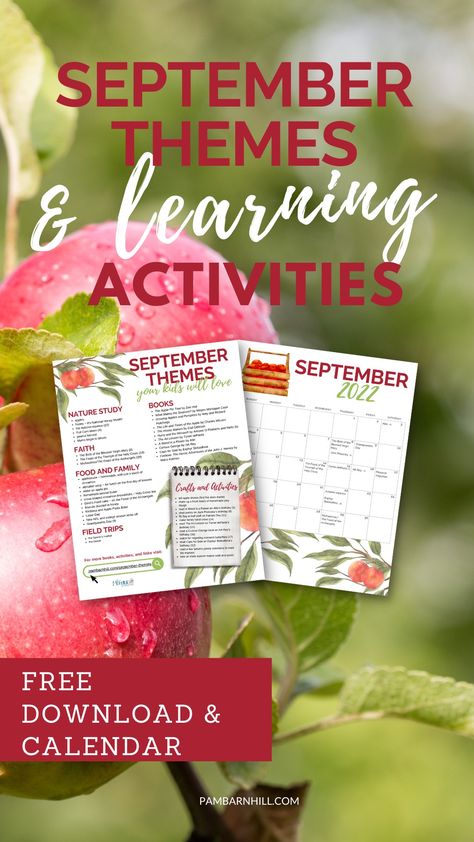 September Themes And Resources Your Kids Will Love | Homeschool Better Together September Homeschool Themes, September Themes, Popular Podcasts, Homemade Playdough, Theme Activity, Homeschool Planning, Todo List, Rough Day, Field Trips