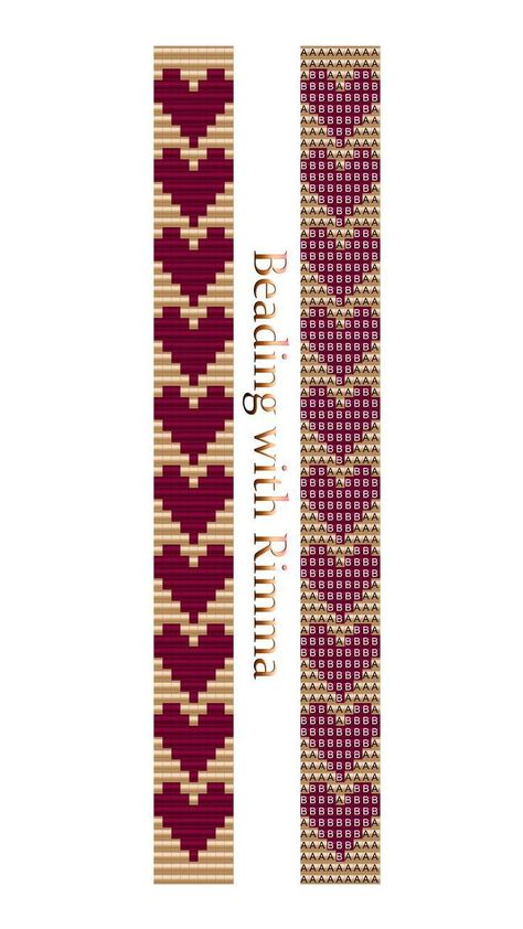 Loom Jewelry Patterns, Miyuki Beads Pattern, Bead Loom Designs, Loom Jewelry, Beading Loom, Bead Crochet Patterns, Loom Bracelet Patterns, Bracelets Handmade Diy, Loom Pattern