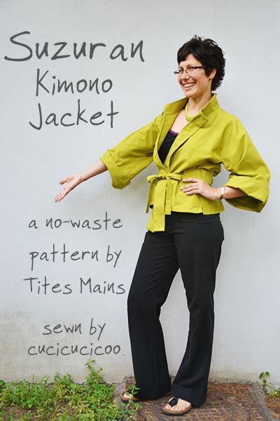 Zero Waste Kimono Pattern, No Waste Sewing Patterns, Kimono Top Pattern, Diy Kimono Pattern, Kimono Jacket Pattern Free, Kimono Jacket Diy, Kimono Robes Pattern, Kimono Pattern Design, Diy Clothes Kimono