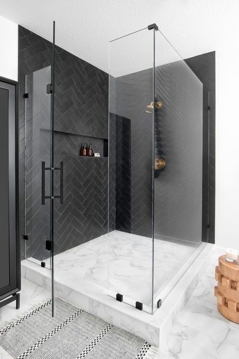 Sugar Diet, Bathroom Transformation, Bad Inspiration, Bathroom Redesign, Master Bath Remodel, Bathroom Remodel Designs, Bathroom Remodel Shower, Bathroom Redo, Bathroom Design Luxury