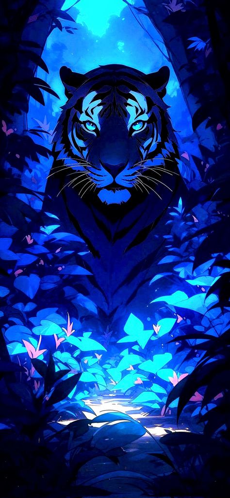 Spirit Animal Art, Animal Cell, Big Cats Art, Your Spirit Animal, Tiger Art, Fantasy Creatures Art, Mythical Creatures Art, Cool Wallpapers Art, A Tiger