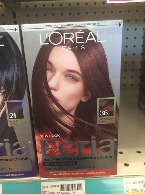 Box Dye, Deep Conditioning, Deep Burgundy, Hair Dye Colors, Loreal Paris, Dyed Hair, New Look, Black And Brown, Dye