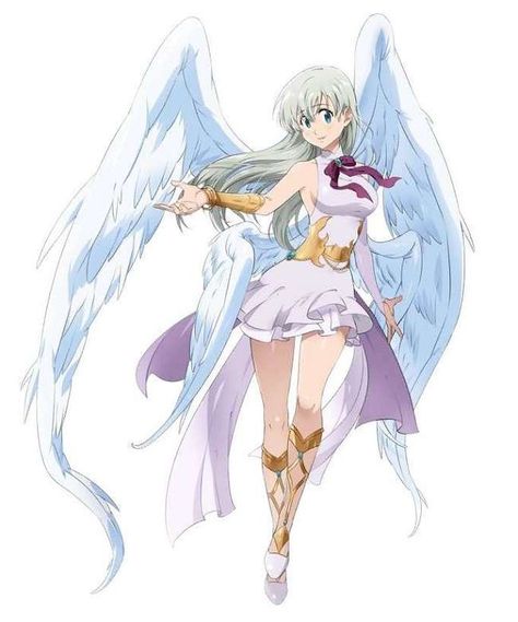 Goddess Elizabeth Seven Deadly Sins, Elizabeth Liones Goddess, Goddess Elizabeth, Anime Goddess, Elizabeth Seven Deadly Sins, Elizabeth Liones, 7 Sins, Seven Deady Sins, Grand Cross