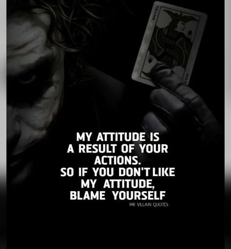 Joker Motivational Quotes, Heartless Quotes, Twisted Quotes, Villain Quote, Lysa Terkeurst, Man Up Quotes, Really Deep Quotes, Good Luck Quotes, Clever Quotes