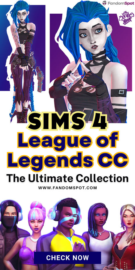 League of Legends has so many chmpaions that it's hard to keep track. And now you can bring Riot's amazing characters into your TS4 gameplay with this huge CC collection - mostly all maxis match too! Sims 4 Cc Jinx Hair, Slasher Sims 4 Cc, Sims Shade, Teleporter Sims 4, Sims 4 Functional Photo Frame, Sims 4 Mccomand, Trans Cc Sims 4, Ts4 Cc Cyberpunk, Sims 4 Ui Override