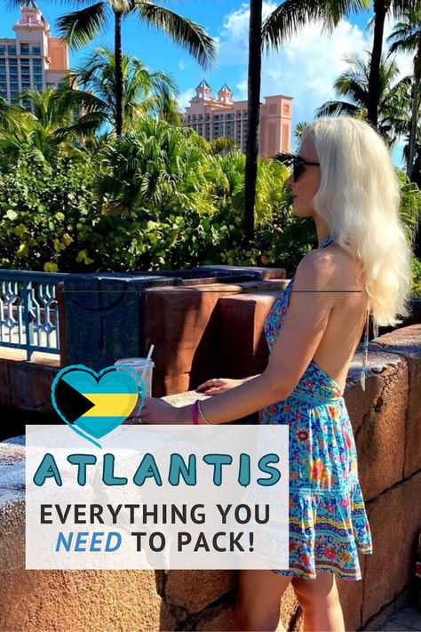 Are you heading to the Bahamas and wondering what to pack for Atlantis Paradise Island? Well, you have come to the right place! Read on to discover the perfect packing list, with insider tips! #atlantis #bahamas #packinglist Atlantis Bahamas Packing List ❣️ Atlantis Outfit Ideas, Atlantis Paradise Island Bahamas, Atlantis Bahamas Packing List, What To Pack For The Bahamas, Atlantis Bahamas With Kids, Packing For Bahamas, Atlantis Bahamas Outfits, Atlantis Bahamas Aesthetic, Bahamas Vacation Outfits