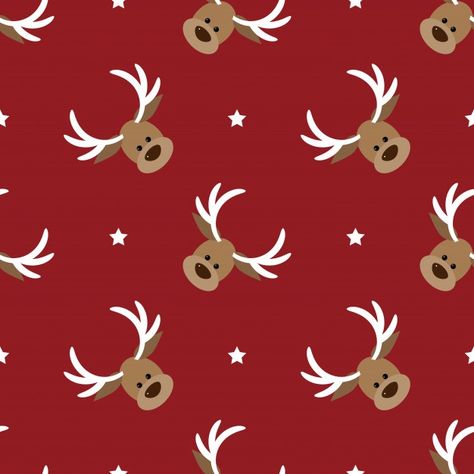 Reindeer Background, Christmas Widgets, Soft Background, Reindeer Pattern, Christmas Graphic Design, Halloween Wallpaper Backgrounds, Reindeer Head, Merry Christmas Wallpaper, Holiday Graphics