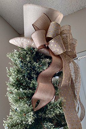 Top Hat Christmas Tree, Best Christmas Tree Toppers, Rustic Tree Topper, Christmas Tree Topper Hat, Top Hat Tree Topper, Christmas Tree Toppers Unique, Christmas Toppers, Hat Tree, Burlap Christmas Tree