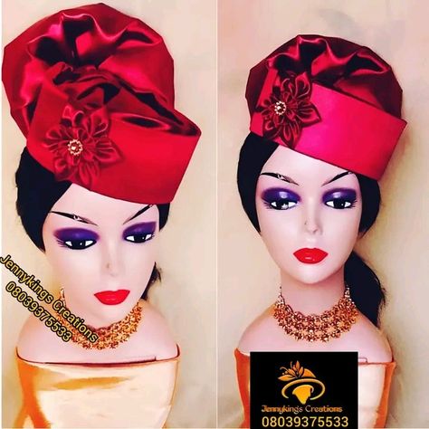 Turban Designs, Zara Cap, African Hair Accessories, Caps Design, Zara Hats, Ankara Long Gown Styles, African Prom Dresses, Head Tie, Hair Scarf Styles