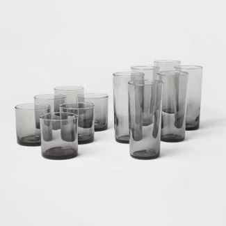 Glass : Drinking Glasses : Target Nice Glasses, Highball Glasses, Cool Glasses, Bar Glassware, Fashion Glasses, Old Fashion, Grey Glass, Drinking Glass, Drinking Glasses