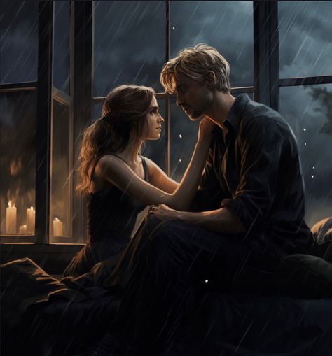 Thirteenth Night Dramione, A Season For Setting Fires Dramione, Dmatmoobil Fanart, Amor Vincit Omnia Dramione, On The Nature Of Daylight Dramione, Damaged Goods Dramione, Fantasy Love Aesthetic, Spicy Dramione Fan Art, Dramione Tattoo