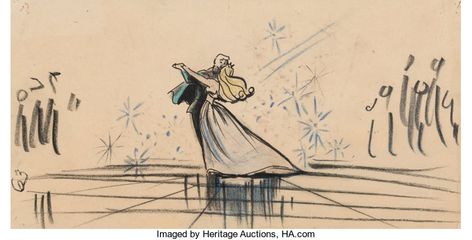 Sleeping Beauty Dance Storyboard Original Art (Walt Disney, | Lot #99689 | Heritage Auctions Dancing Storyboard, Sleeping Beauty Dance, Original Disney Sketches, Sleeping Beauty Theme, Sleeping Beauty Illustration, Sleeping Beauty Art, Disney Concept Art, Disney Sketches, Old Disney