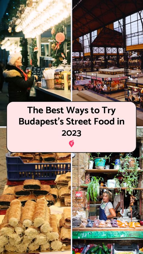 From deep-fried delights to traditional Hungarian dishes, there's something to satisfy every palate. To help you make the most of your visit, we've compiled a guide to the best street food in Budapest, complete with recommendations for where to find these mouthwatering treats. #foodguide #traveltips #streetfood #budapest #budapesthungary Budapest Vacation, Budapest Food, Hungarian Dishes, Istanbul Trip, Hungarian Cuisine, Budapest City, Hungary Travel, Budapest Travel, Food Street