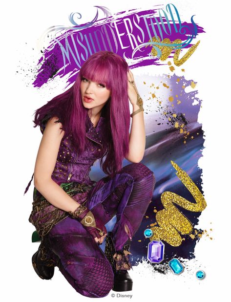 Mal Disney descendants outfit- Dove Cameron Disney Descendants Mal, Comfort Things, Descendants Pictures, Disney Descendants 2, Descendants Wicked World, Mal Descendants, Descendants Characters, Disney Descendants Movie, Descendants Party