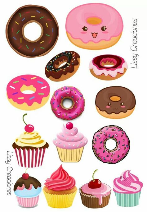 Donut Topper Printable, Candyland Topper Printable, Candy Land Topper Printable, Candyland Cupcake Toppers Printable, Candy Land Cake Topper Printable, Donut Cake Topper Printable, Candyland Cake Topper Printable, Donut Birthday Party Cake, Candyland Cake Topper