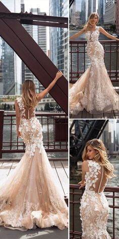 Wedding poses, bridal poses, wedding fashion photography Floral Lace Wedding Dress, Milla Nova, Bridal Poses, Wedding Dresses With Flowers, Mermaid Wedding Dresses, Dresses Mermaid, A Wedding Dress, Best Wedding Dresses, Perfect Wedding Dress