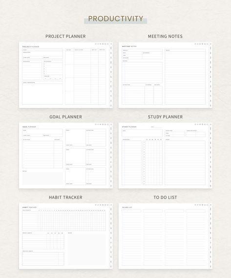 Minimalist Digital Planner, Planner Minimal, Notability Planner, Ipad Goodnotes, Planner Writing, Planner Setup, Undated Daily Planner, Budget Planner Template, Minimalist Planner