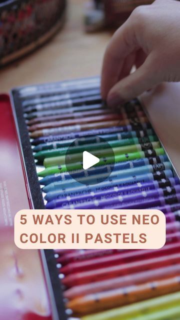 4,000 likes, 145 comments - laurahornartFebruary 5, 2023 on : "5 Ways to Use Caran d’Ache Neo Color II Wax Pastels🖍️ I love them so much! How do you like to use them ✨ ⠀ #paintingprocess #a..." Caran D’ache Neocolor, Wax Pastel Art, Polychromos Color Combinations, Wax Pastel, Reverse Coloring, Laura Horn, Wax Art, Art Skills, I Love Them So Much