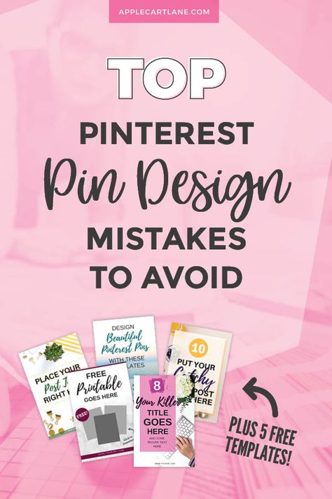 If you're making any of these Pinterest pin design mistakes, you've got to stop! Ugly pins have no place in your Pinterest strategy! Pinterest design tips for your Pinterest pin images, Pinterest pin graphics, and Pinterest marketing. Canva Secrets, Pinterest Pin Design, 2023 Printable, Pinterest Tutorials, Pin Templates, Blog Image, Pinterest Feed, Pinterest Graphics, Pinterest Help