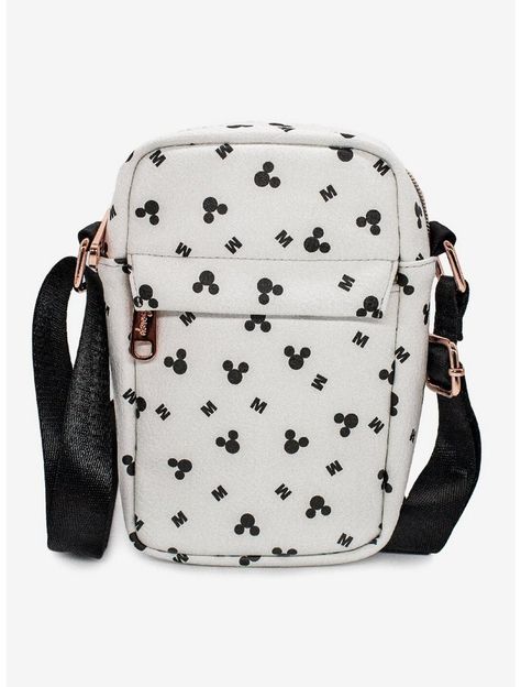 Disney Mickey Mouse Scatter Print Vegan Leather Crossbody Bag Cute Crossbody Bags, Mickey Mouse Head, Mickey Mouse Club, Mickey Head, Disney Bag, Cross Bag, Disney Accessories, Crossbody Wallet, Cute Bag