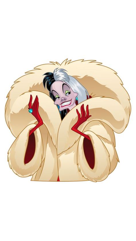 Cruella Animation, Cruella Stickers, Cruella Deville Cartoon, Cruella Cartoon, Cruella Deville Disney, 101 Dalmations Cruella, Spooky Disney, 101 Dalmatians Cruella, Disney Cruella