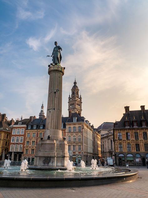 Lille : dans les pas des Géants du Nord - Le Caillou aux Hiboux Lille France Photography, Lille France Aesthetic, Learn To Speak French, Speak French, Lille France, Grand Place, Travel Savings, Loire Valley, Cool Countries