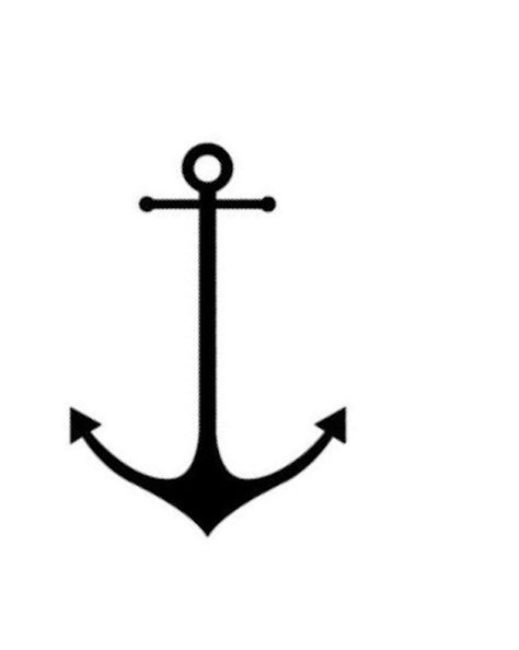 Simple Anchor Tattoo, Tiny Anchor Tattoo, Nautical Frame, Anker Tattoo Design, Anchor Stencil, Small Anchor Tattoos, Diy Nautical, Tatuagem Masculina Pequena, Anchor Tattoo Design