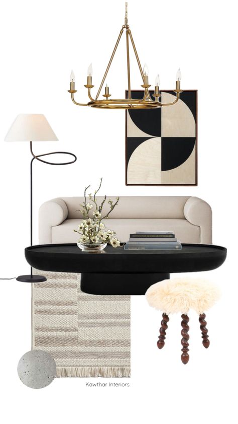 #homedesign #interiordesign #interiormoodboard #interior #interiordesigner #interiordecor #interiorstyling Living Room, Furniture, Black