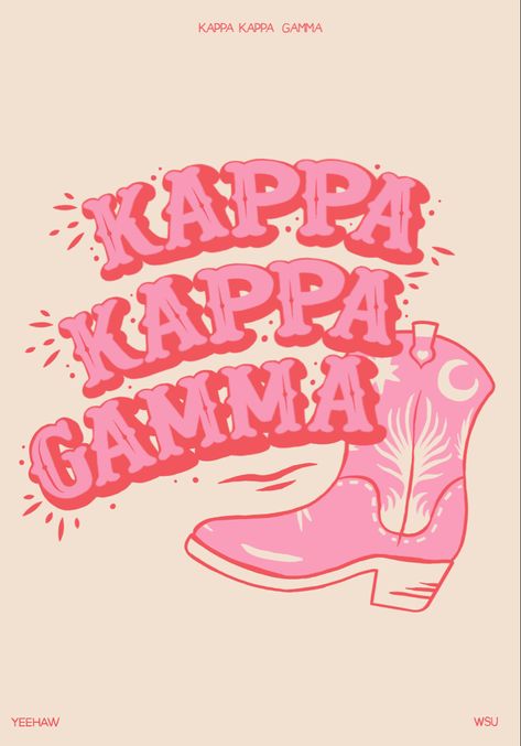 Sorority canvas!! #sorority #canvas #kappa #kappakappagamma #digitalartwork #procreate Kkg Canvas, Kappa Delta Background, Kappa Canvas, Kappa Delta Poster, Kappa Kappa Gamma Canvas, Kappa Delta Prints, Kappa Kappa Gamma Graphic, Alpha Gam, Barn Dance