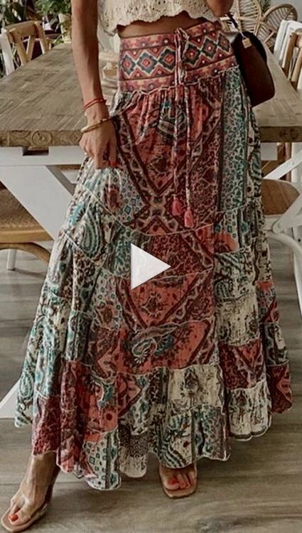 Boho Chic Style Outfits, Stile Boho Chic, Look Boho Chic, Modest Summer Dresses, Mode Hippie, Summer Outfits Women Over 40, Modest Summer Outfits, Summer Outfits For Moms, Estilo Hippie