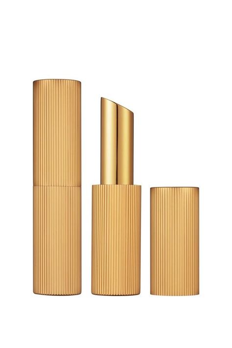 Lipstick Tube Design, Visdev Portfolio, Gold Lipstick, Shiny Lipstick, Lipstick Tube, Custom Logo, Aluminum Metal, Custom Logos, Hot Sale